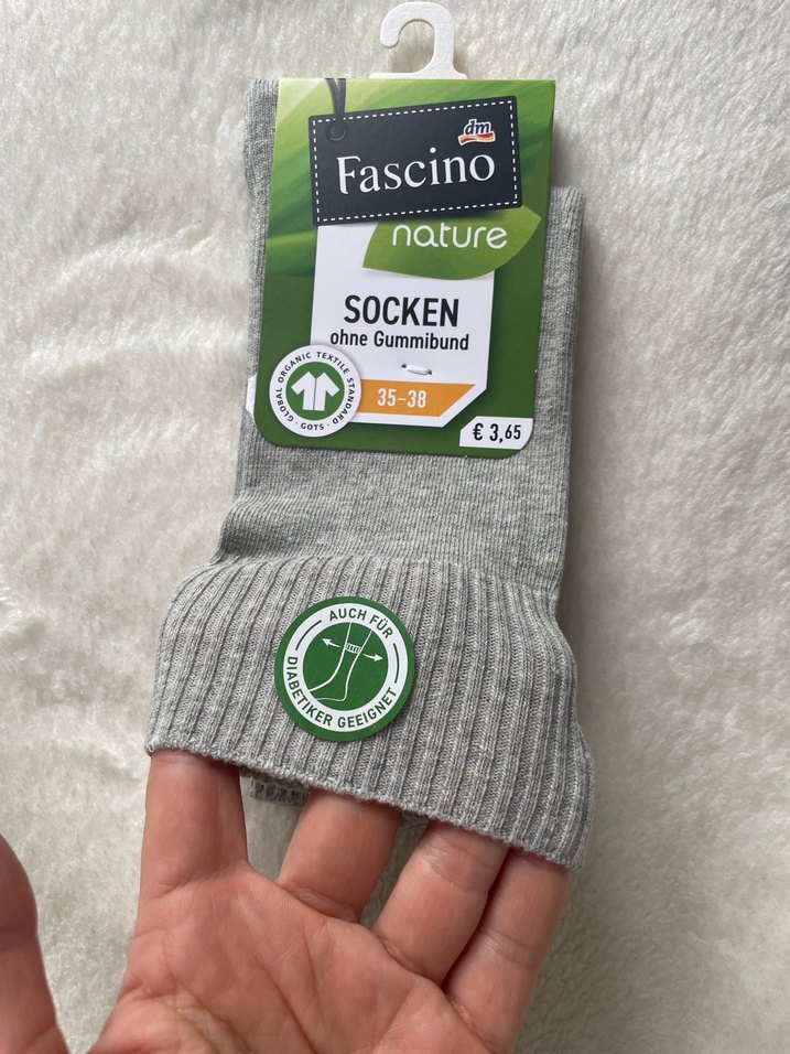 Fascino Nature Gri Erkek Çorap 35-38 - Görsel 2