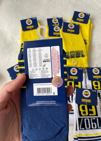 Fenerbahçe Mini Erkek Çorap Seti - Görsel 5