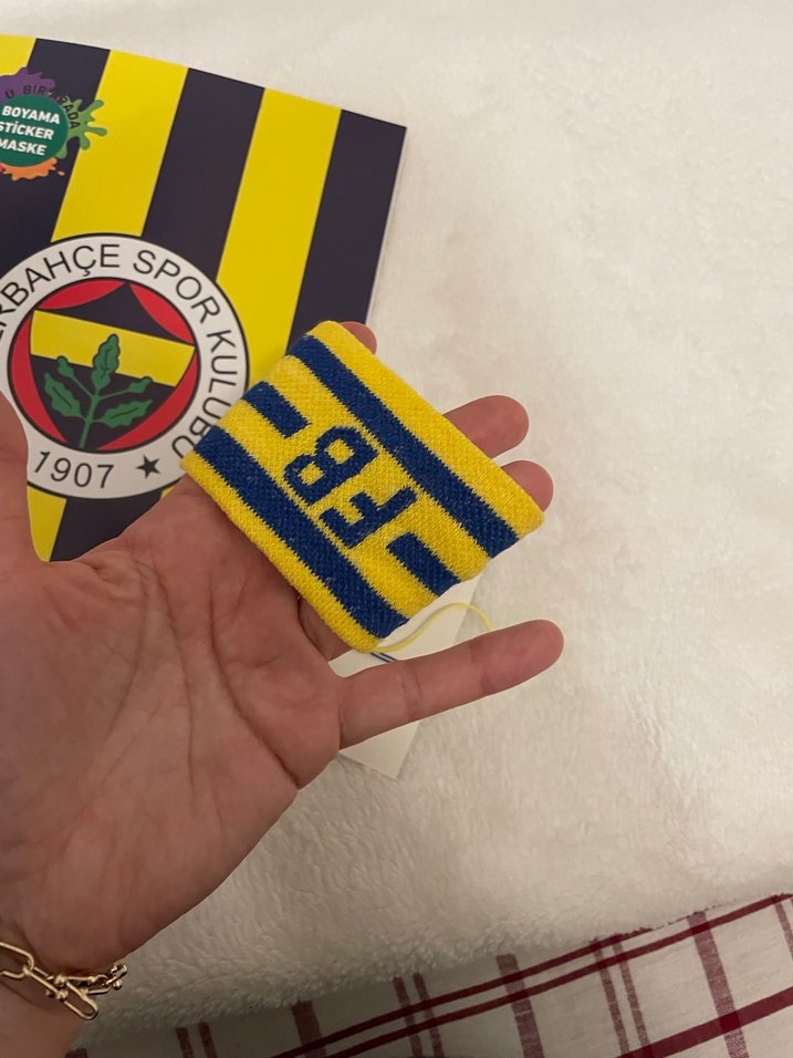Fenerbahçe Taraftar Bilekliği ve Boyama Kitabı - Görsel 4