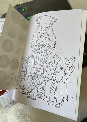 Beşiktaş 1903 Boyama Kitabı - Görsel 4