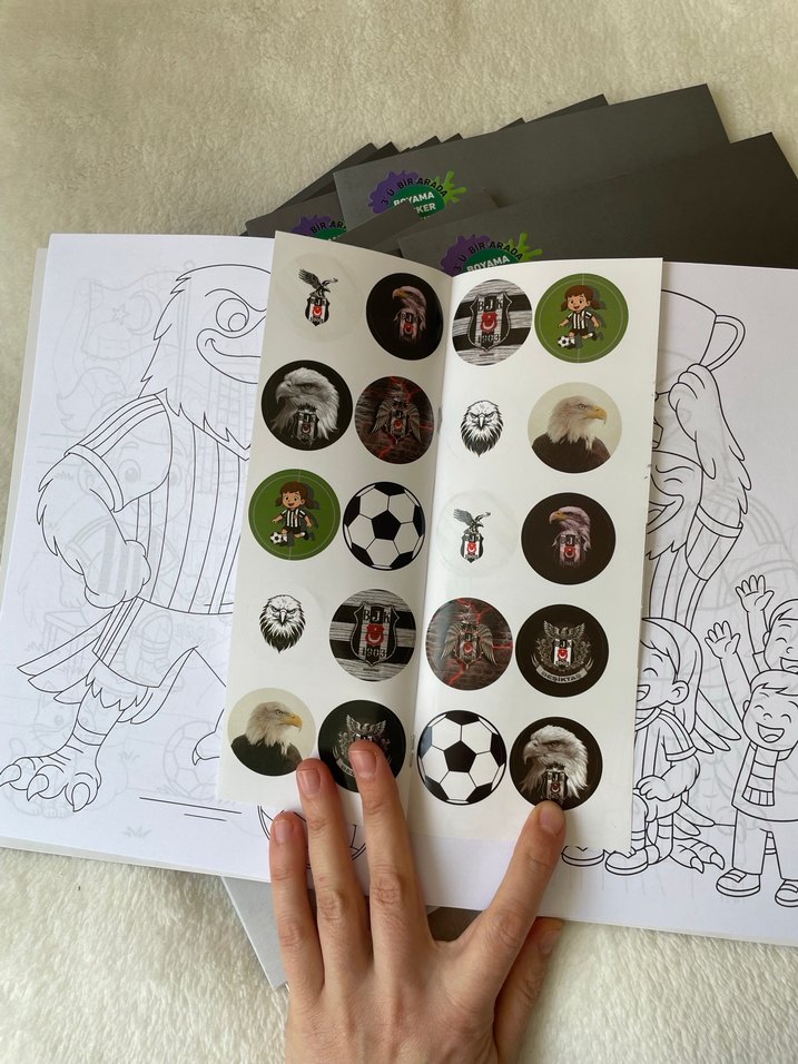 Beşiktaş 1903 Boyama Kitabı - Görsel 3