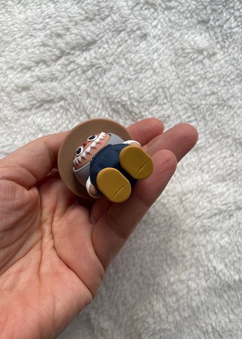 Kahverengi Tokalı Kadın Anahtarlık - Görsel 4