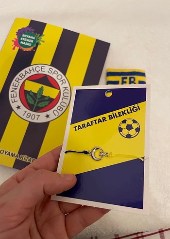 Renkli Velcro Baskılı Taraftar Bilekliği - Görsel 7