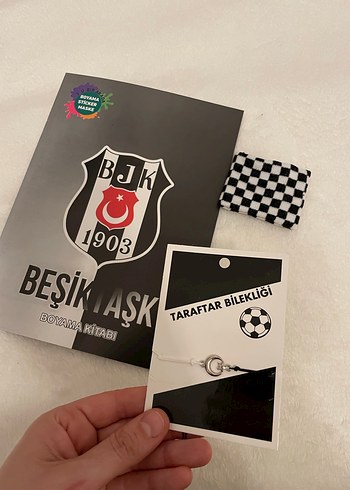 Renkli Velcro Baskılı Taraftar Bilekliği - Görsel 9