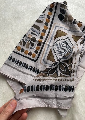 Boncuk Detaylı Bej Bohem Kadın flar - Görsel 6