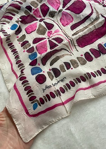 Renkli Bohem Kadın Fuları - Görsel 3