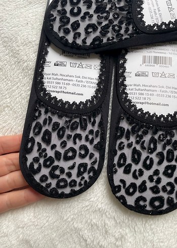 Kadın Siyah Desenli 4 çift - Görsel 2