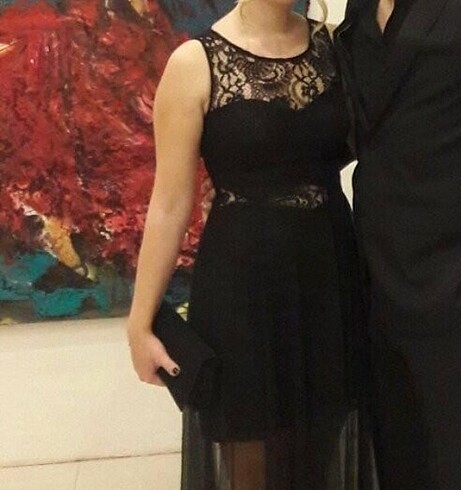 Doridorca siyah abiye