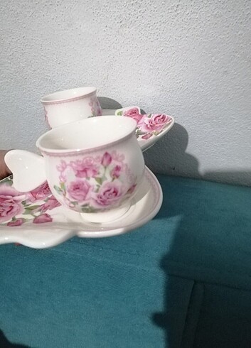 Karaca ikili kahve takımı