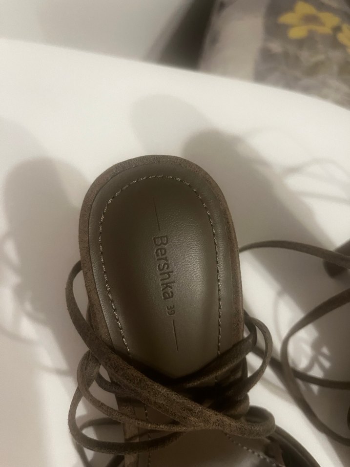 Bej Süet Stiletto Topuklu Kadın Ayakkabı - Görsel 5