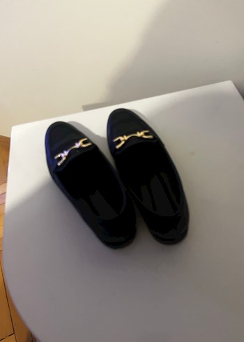 Tokalı Siyah Kadın Loafer - Görsel 4