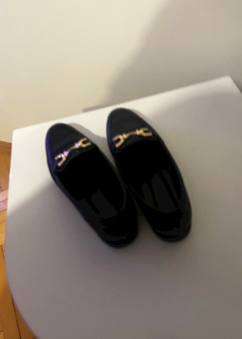 Tokalı Siyah Kadın Loafer - Görsel 5