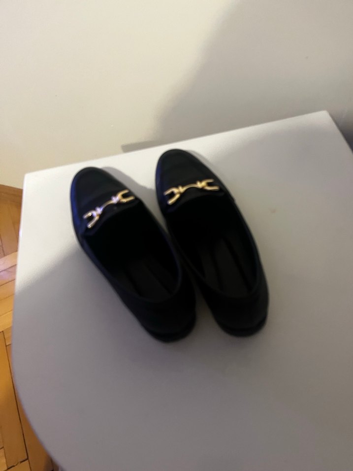 Tokalı Siyah Kadın Loafer - Görsel 4