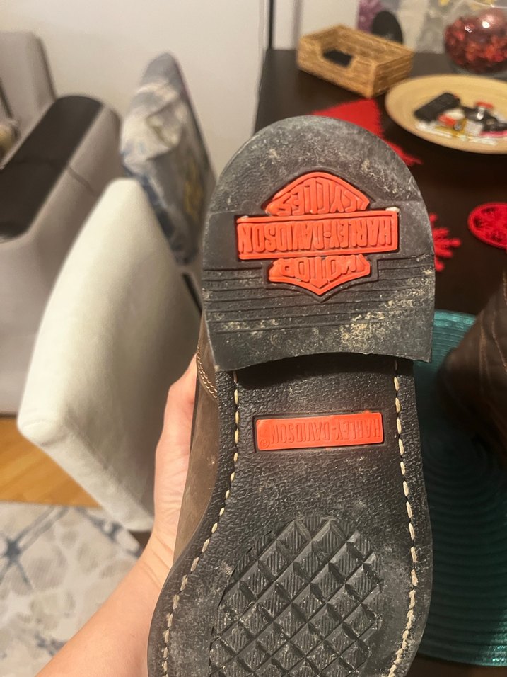 Kahverengi Deri Tokalı Biker Kadın Botu - Görsel 4