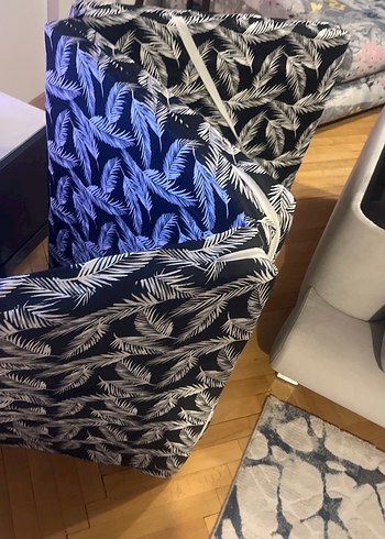 Gri Baskılı Desenli yer yatak - Görsel 2