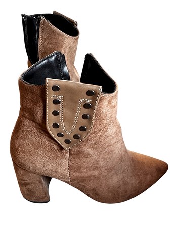 CATWALK marka Kovboy tarzı şık topuklu bot - Görsel 2