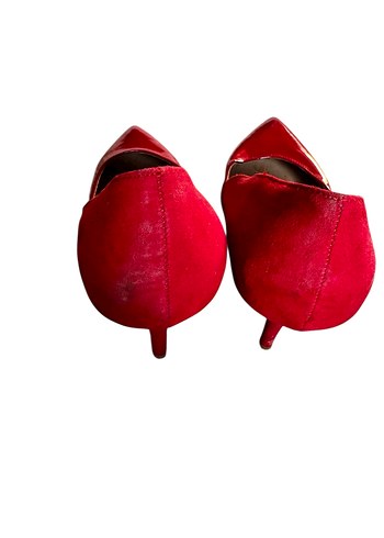 Kırmızı topuklu stiletto - Görsel 2