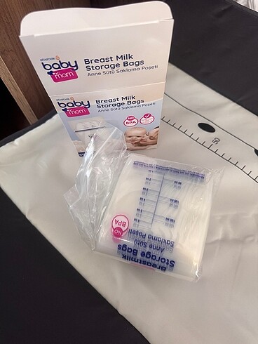 Baby mom anne sütü saklama poşeti - Görsel 3