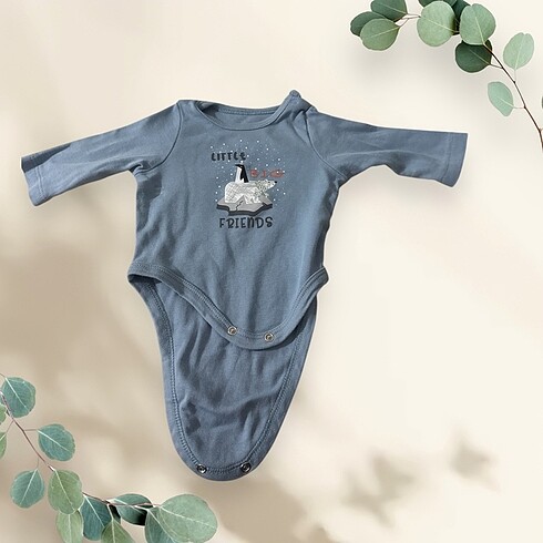 3 Ay Beden çeşitli Renk 3 adet çıtçıtlı body