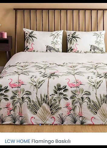 Lc Waikiki Home Lcw cift kisilik baskılı pike takimi