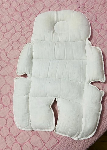 Beyaz Bebek Uyku Minderi - Görsel 2