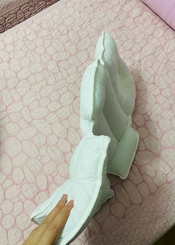 Beyaz Bebek Uyku Minderi - Görsel 4