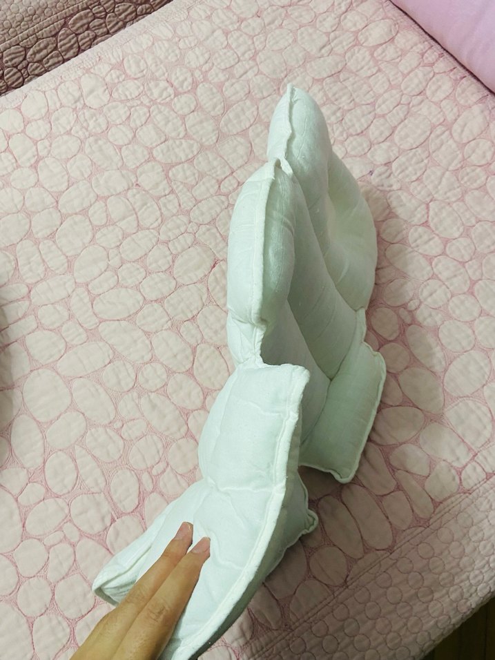 Beyaz Bebek Uyku Minderi - Görsel 4