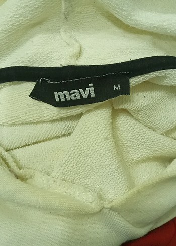 m Beden Beyaz Baskılı Kadın Sweatshirt