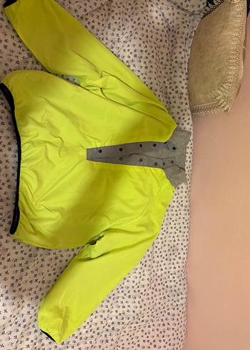 çift taraflı sweatshirt yağmurluk - Görsel 5