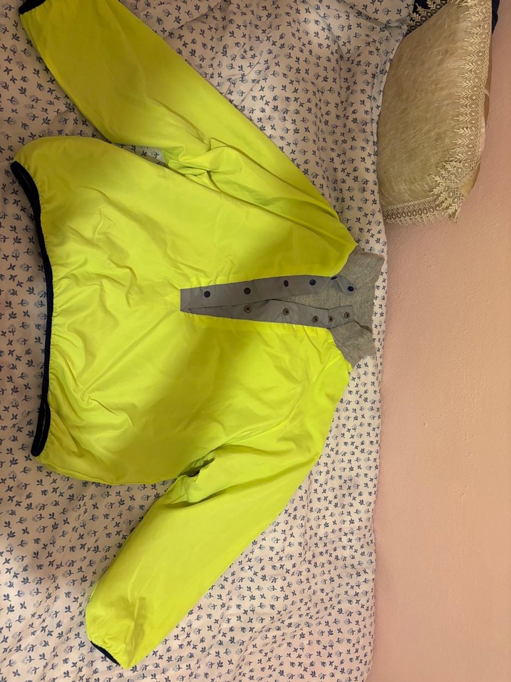 çift taraflı sweatshirt yağmurluk - Görsel 5