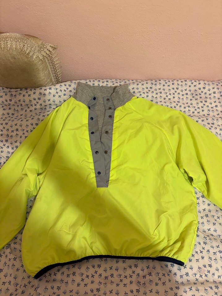 çift taraflı sweatshirt yağmurluk - Görsel 4