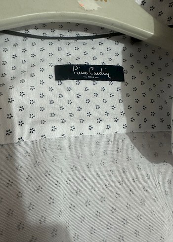 Pierre Cardin Erkek Beyaz Pamuklu Baskılı Gömlek - Görsel 2