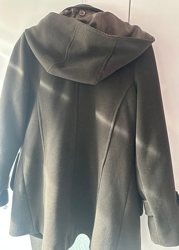 Kadın Kahverengi Kaban - Görsel 2