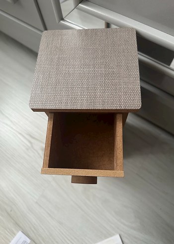 Bej 3 Çekmeceli Makyaj Organizeri - Görsel 3