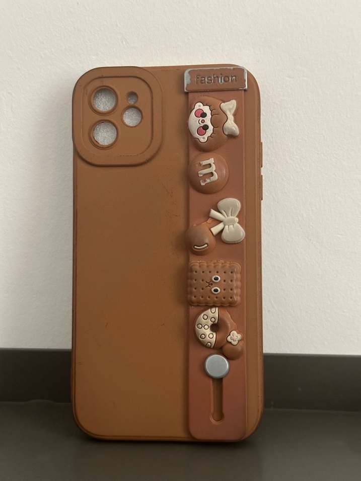 Boncuklu Beyaz Bohem Telefon Kılıfı - Görsel 4