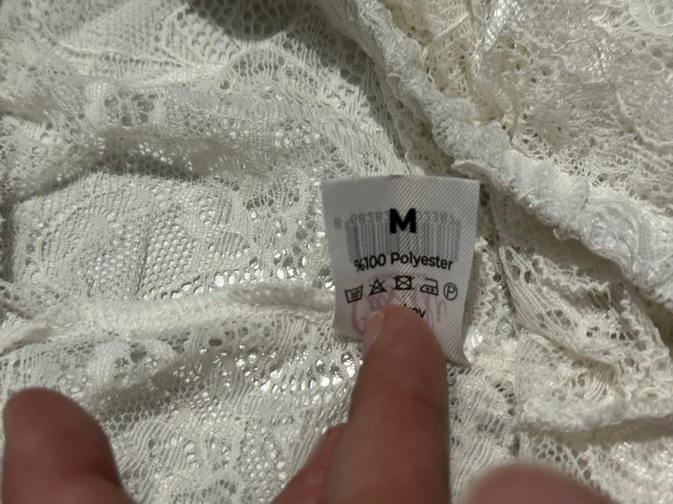 Dantel Detaylı Mini Beyaz Kadın Pijama Takımı - Görsel 3