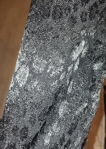 Yılan Desenli Siyah Deri Gotik Kadın Blazer - Görsel 3