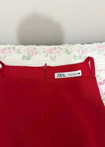 Kolsuz Kırmızı Kız Çocuk Elbisesi - Görsel 2