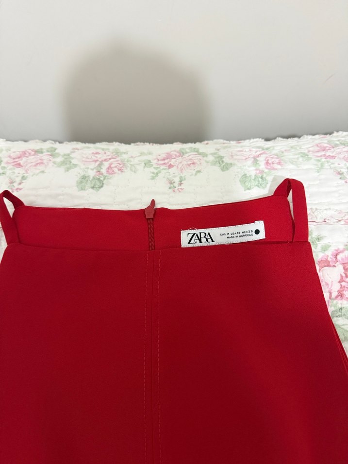 Kolsuz Kırmızı Kız Çocuk Elbisesi - Görsel 2