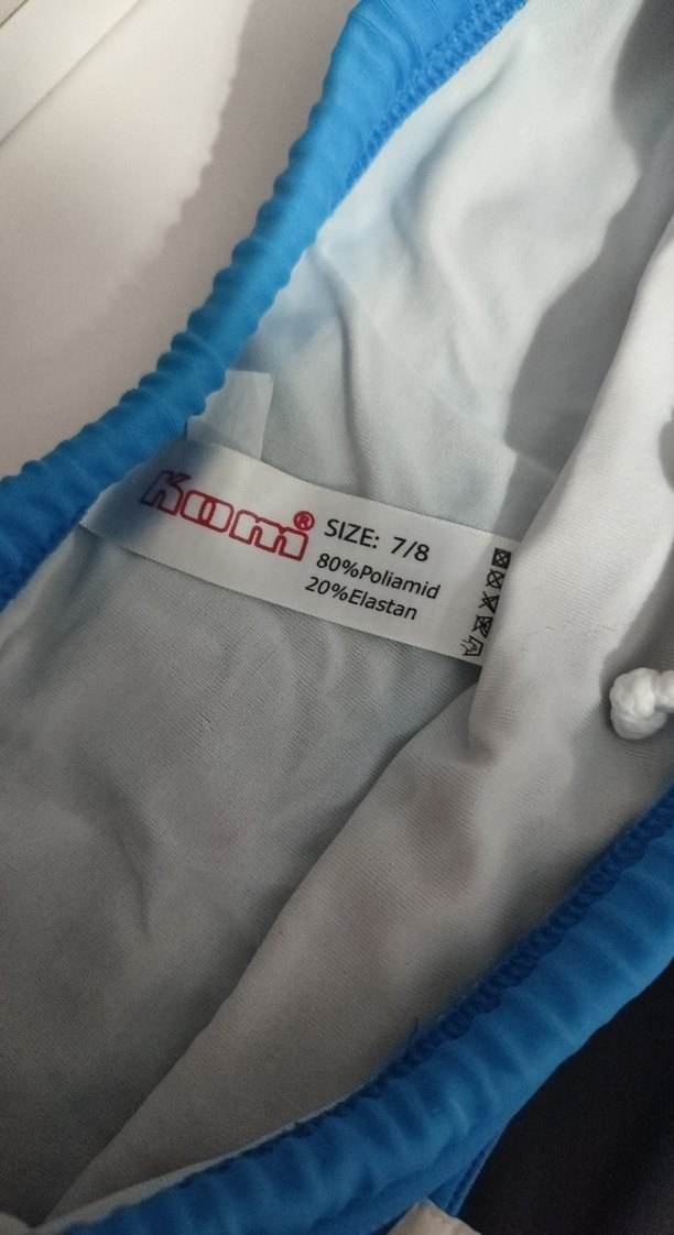 Erkek Çocuk Mavi Çizgili Mayo - Görsel 2