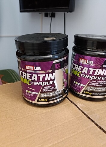 Boş protein tozu ve supplament bidonları - Görsel 6