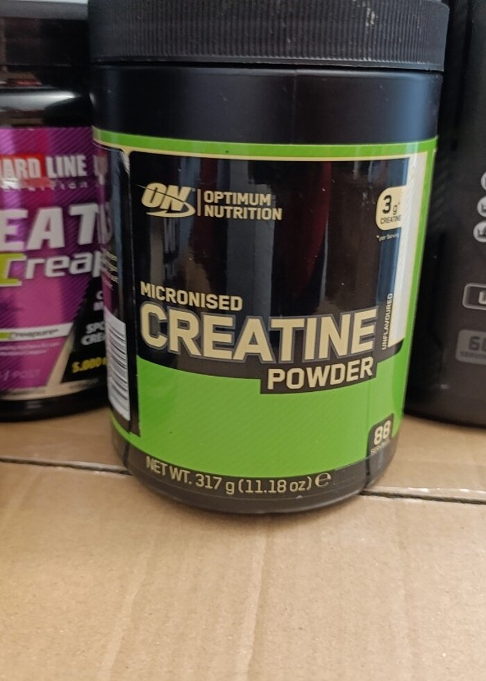 Boş protein tozu ve supplament bidonları - Görsel 4