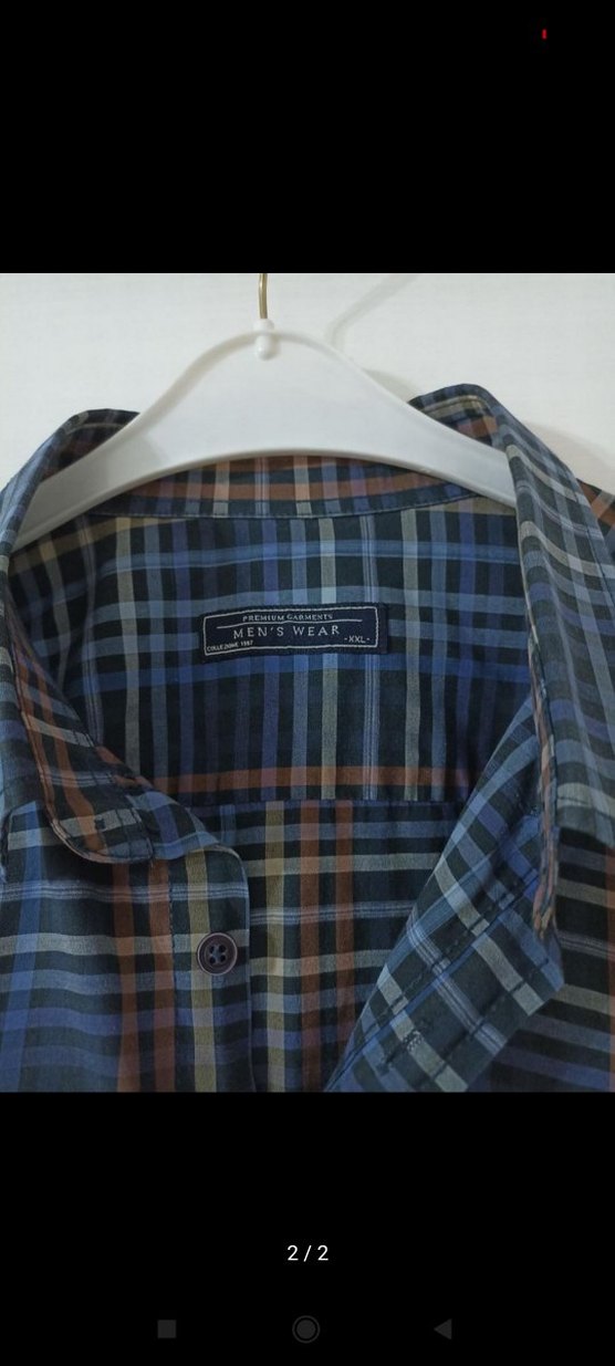 Erkek Regular Fit Kareli Gömlek - Görsel 2