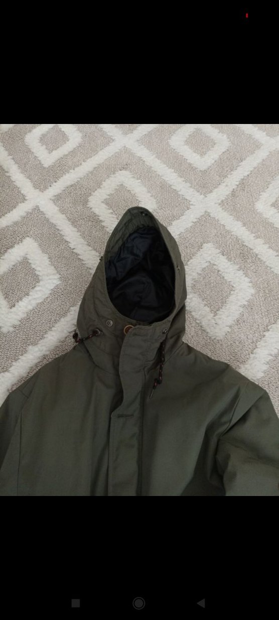 MAVİ Kürklü Kapüşonlu Erkek Mont - Görsel 4