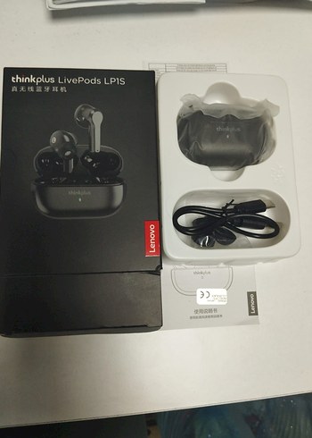 Lenovo Thinkplus LivePods LP1S Siyah Kablosuz Kulaklık - Görsel 3