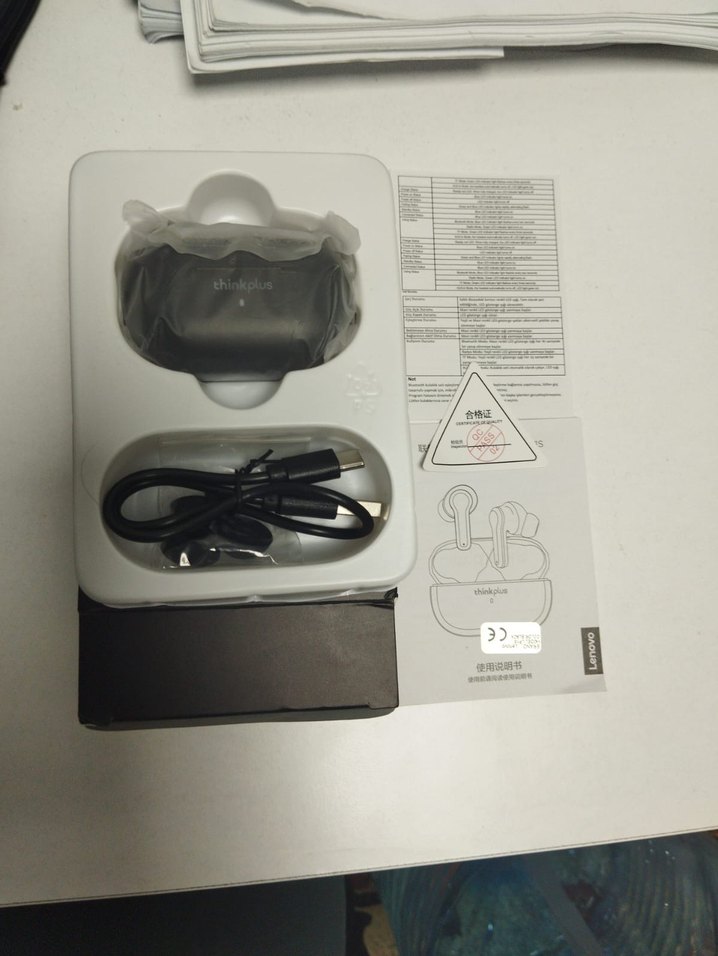 Lenovo Thinkplus LivePods LP1S Siyah Kablosuz Kulaklık - Görsel 5