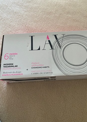 Paşabahçe altılı çay bardağı ve lav altılı çay bardağı altı - Görsel 2