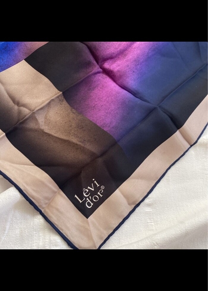 Levidor İpek Eşarp - Görsel 2