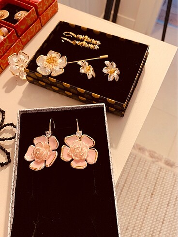 Tasarımcı Çiçek#küpe#gelin#davet#tasarım