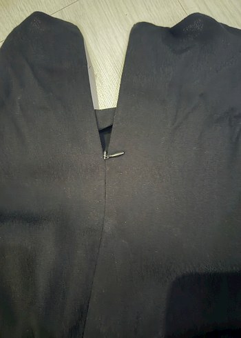 Omuz Detaylı Uzun Kollu Elbise - Görsel 9